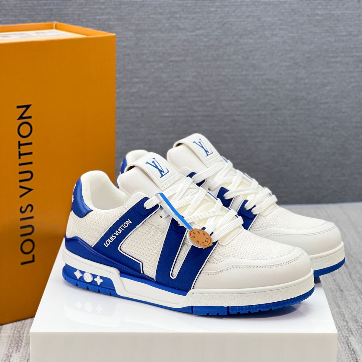 LV Trainer Sneaker 'Mesh White Blue 54'