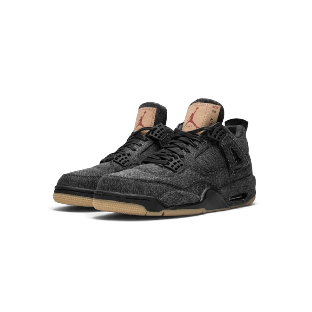 AIR JORDAN 4 RETRO LEVI'S BLACK