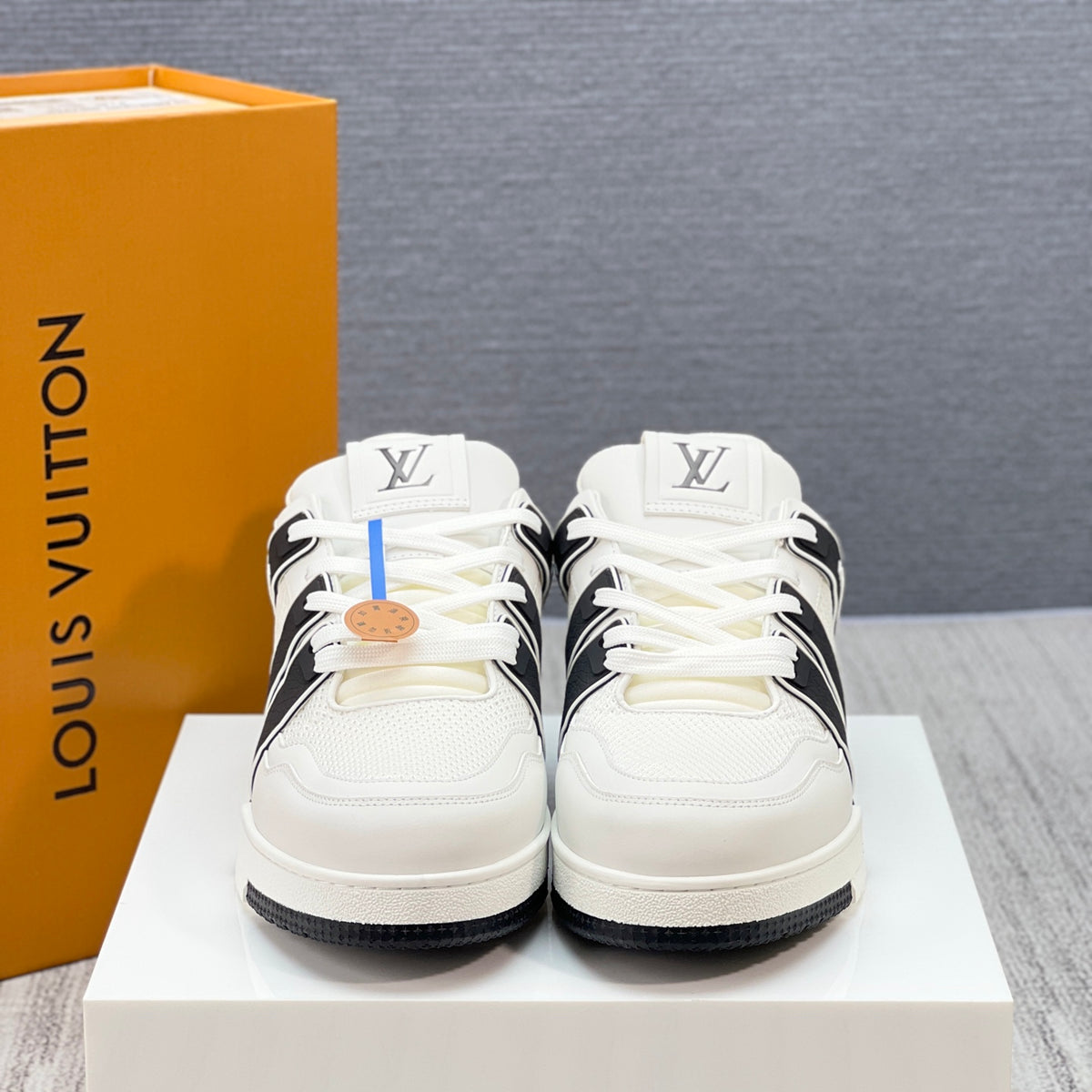 LV Trainer Sneaker 'Mesh White Black 54'