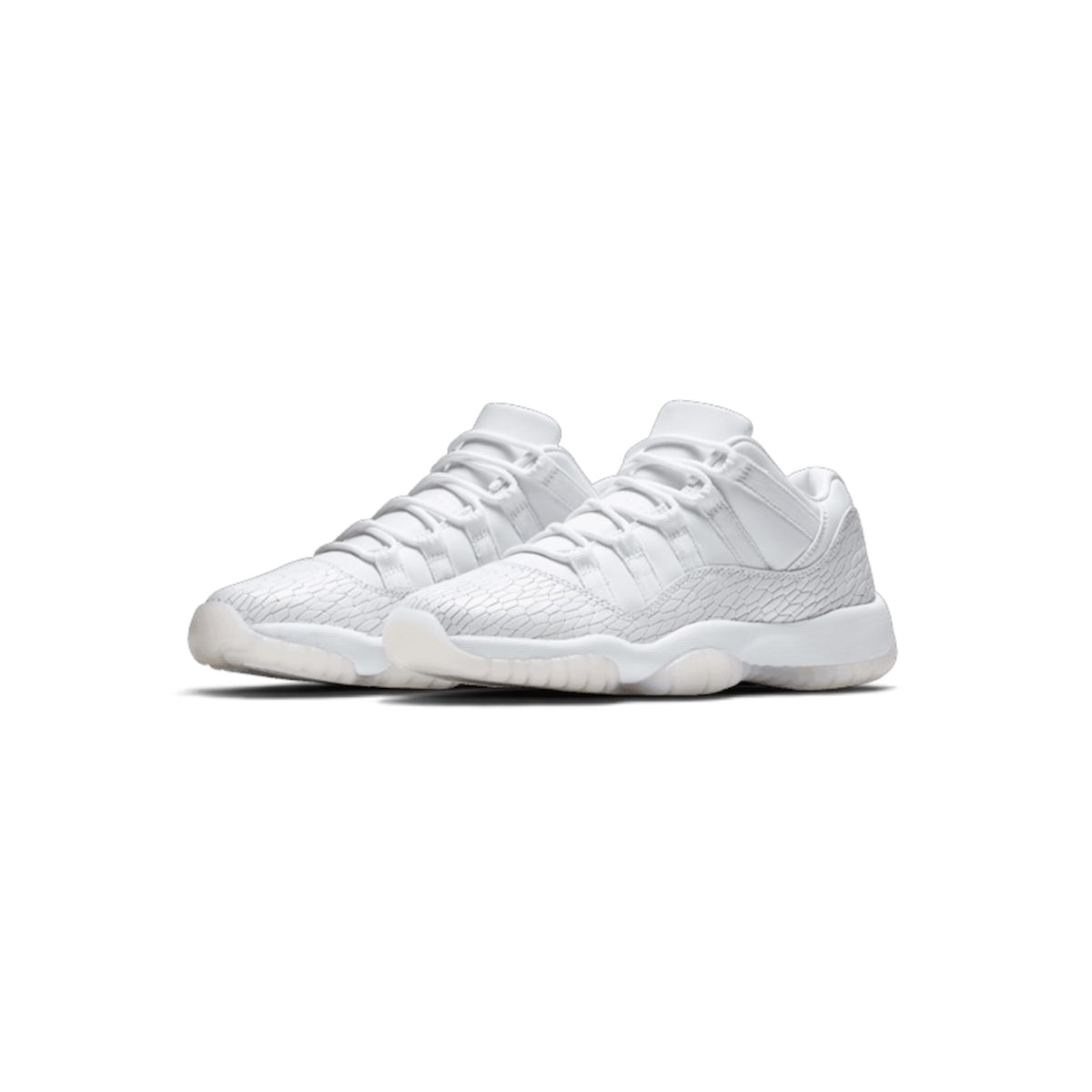 AIR JORDAN 11 RETRO LOW PREMIUM WHITE SNAKE