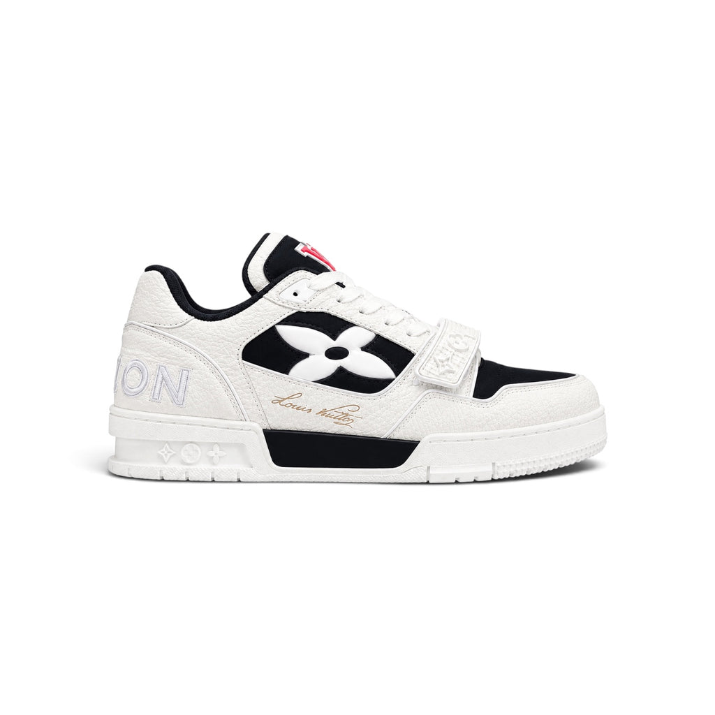 LV Trainer Strap Sneaker 'White Black'