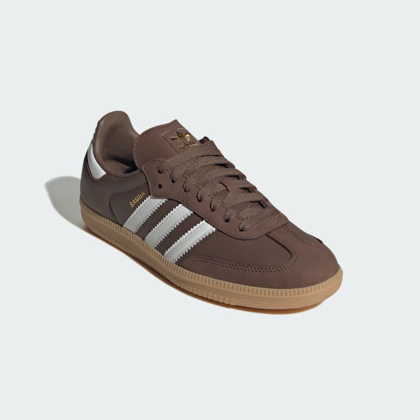 Adidas Samba Brown Wonder White