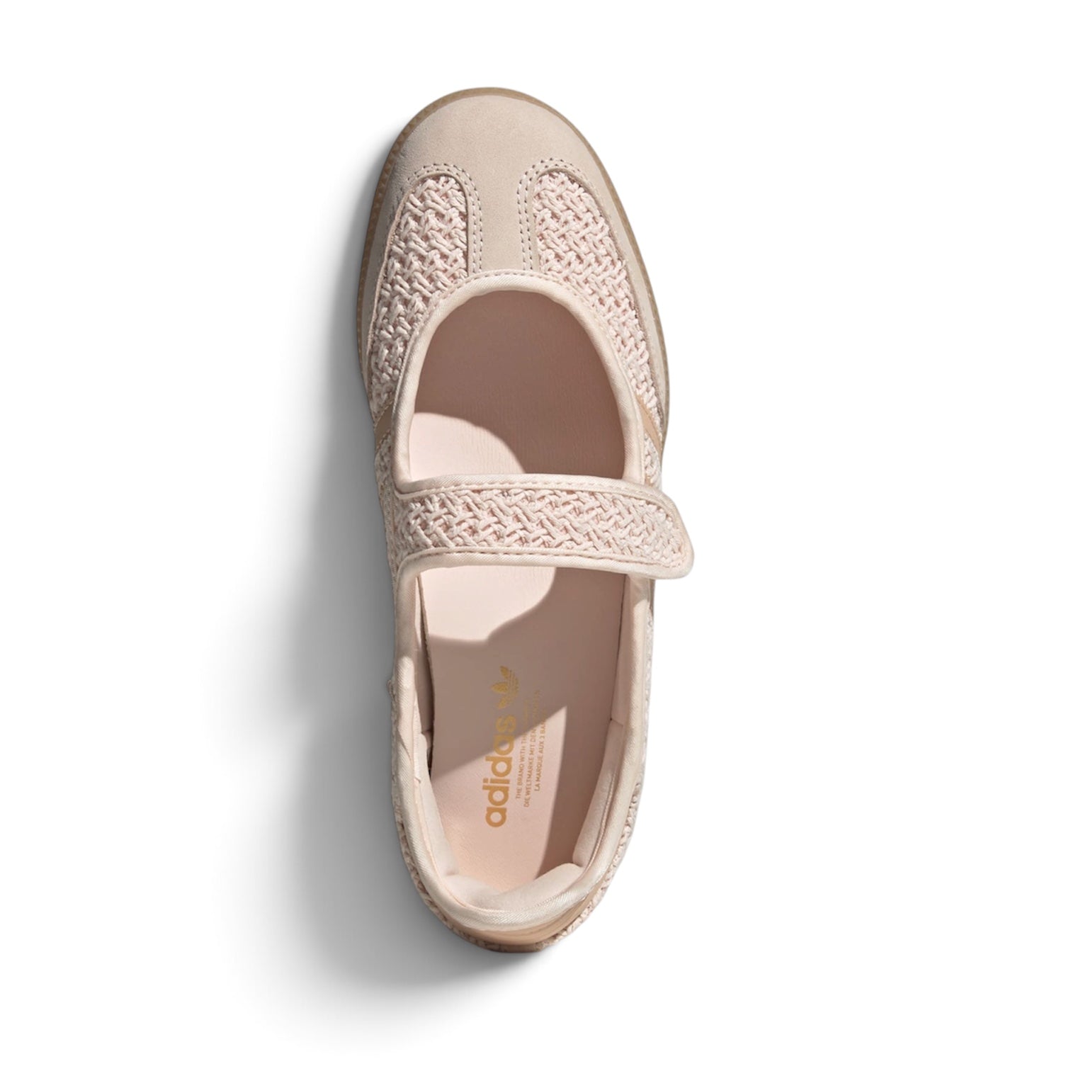 Adidas Mary Jane Woven Nude