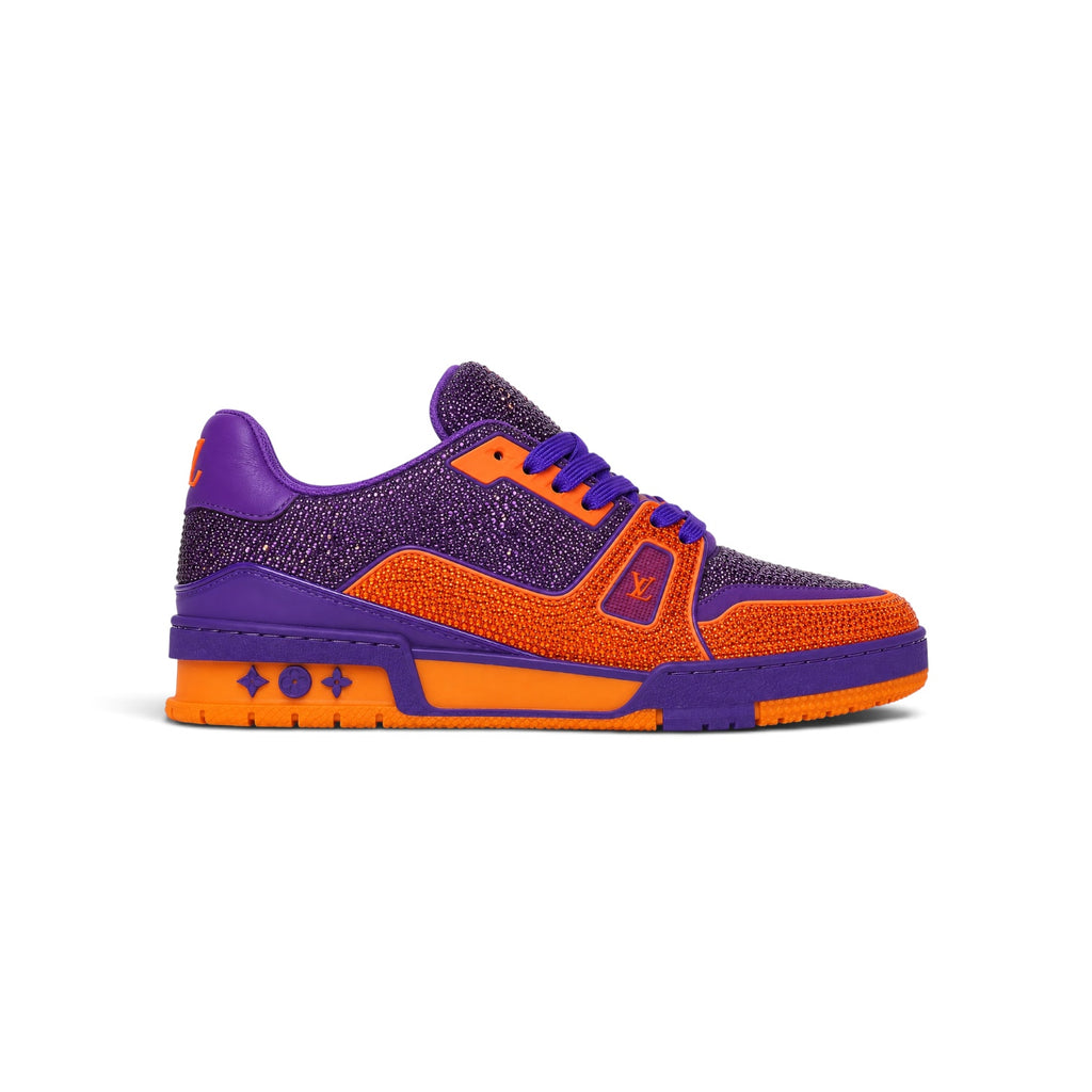 LV Trainer Sneaker Strass 'Purple Orange'