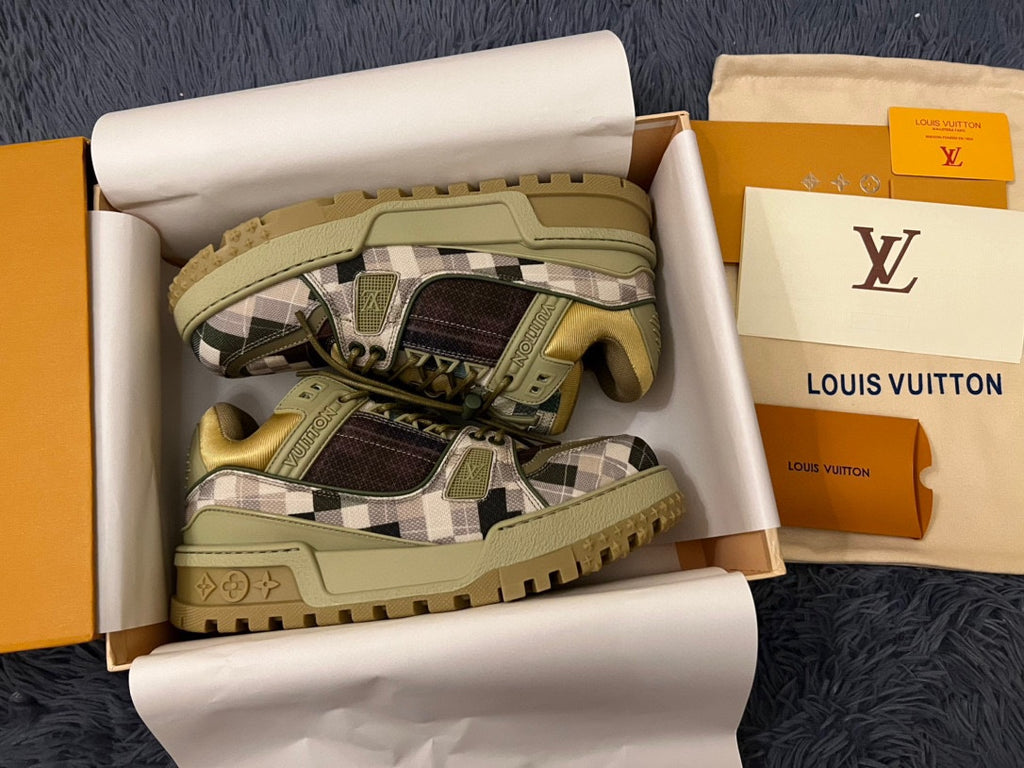 LV Maxi Trainer Sneaker 'Damoflage Khaki Green'