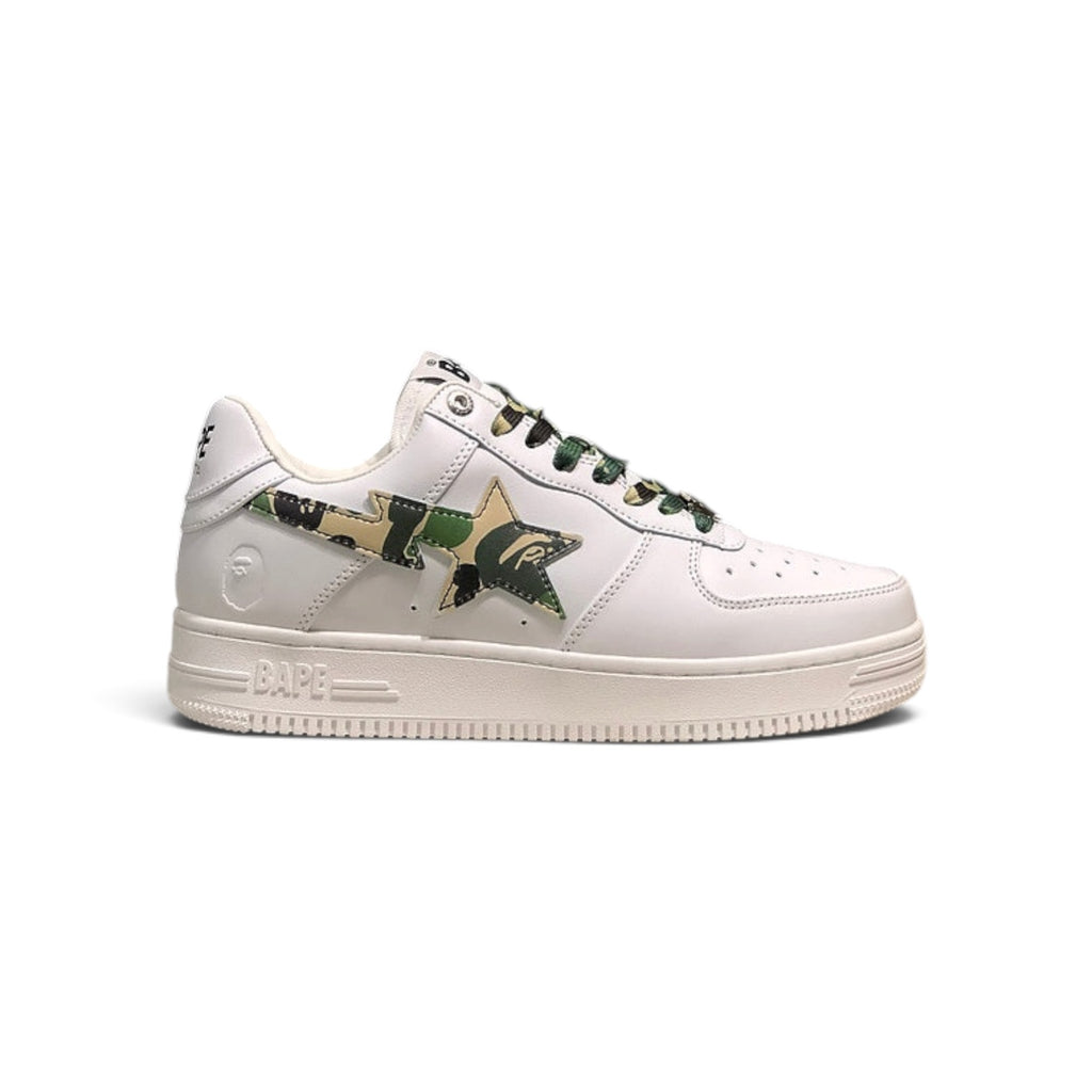 Bapesta Low 'ABC Camo White'