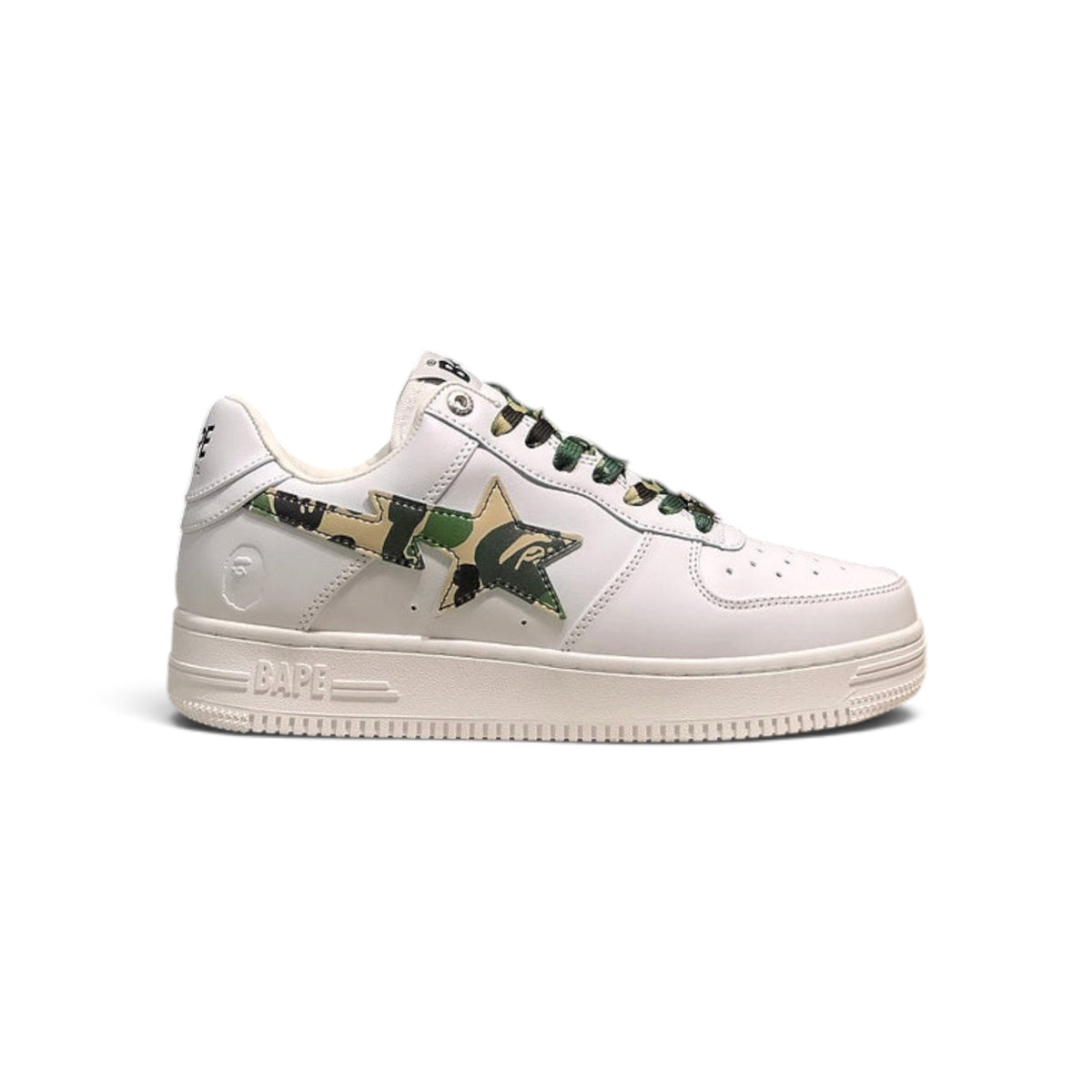 Bapesta Low 'ABC Camo White'