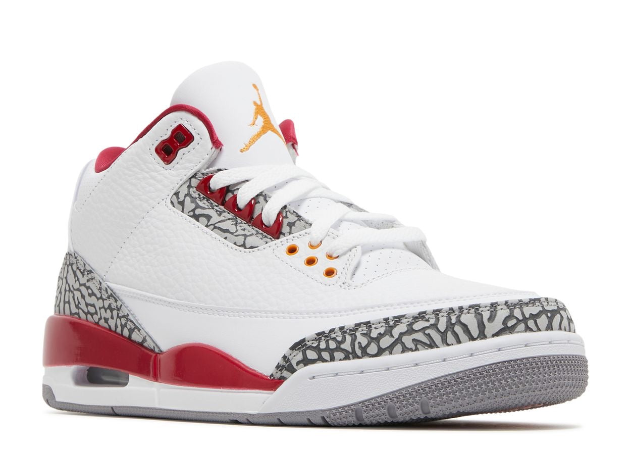 JORDAN 3 RETRO CARDINAL RED