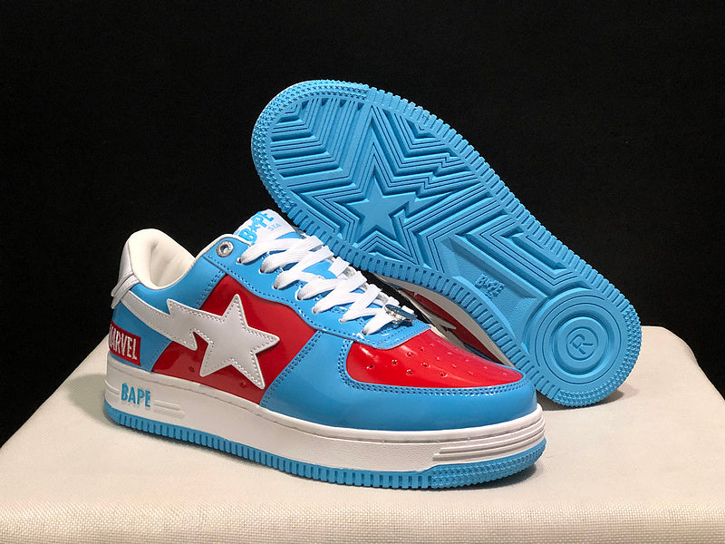 Bapesta Low 'Marvel Captain America'