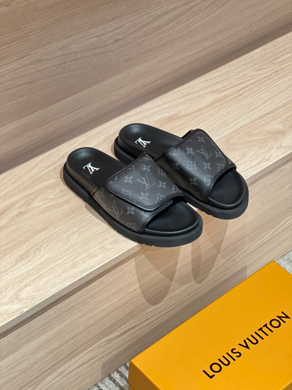 LV Waterfront Mule 'Monogram Eclipse Black'