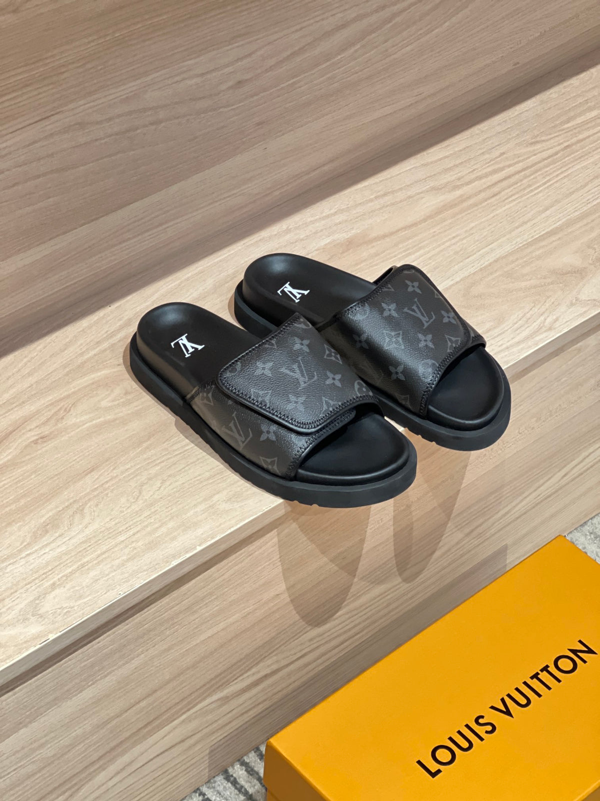 LV Waterfront Mule 'Monogram Eclipse Black'