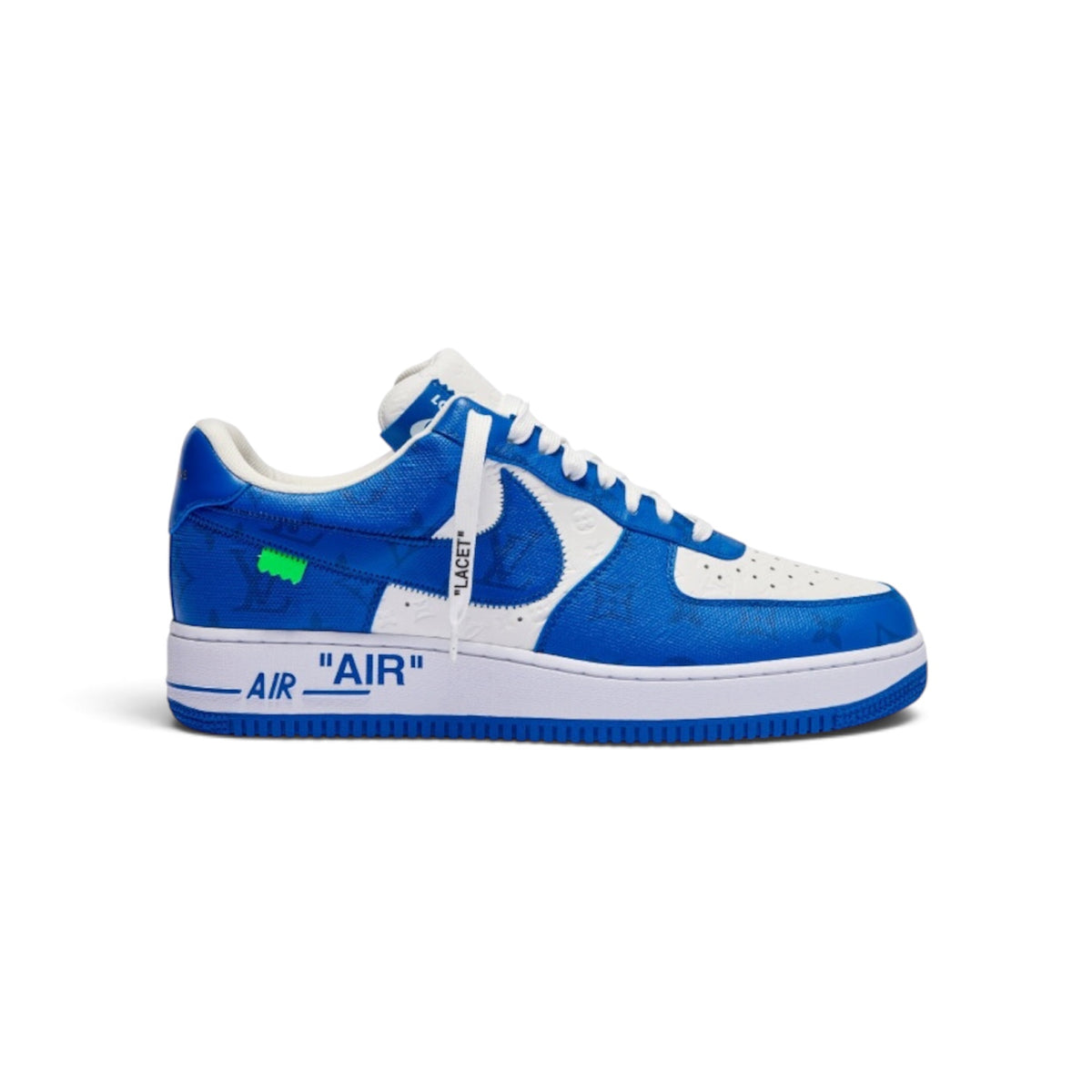 LV x Nike AF1 'White Royal'