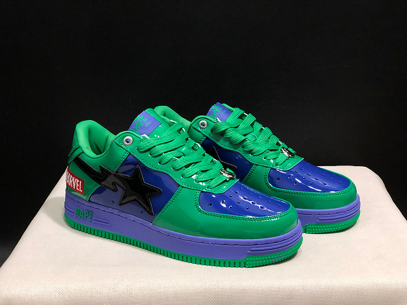 Bapesta Low 'Marvel Hulk'
