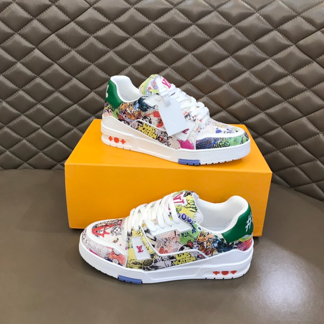 LV Trainer Sneaker 'Comic Print Multicolore'