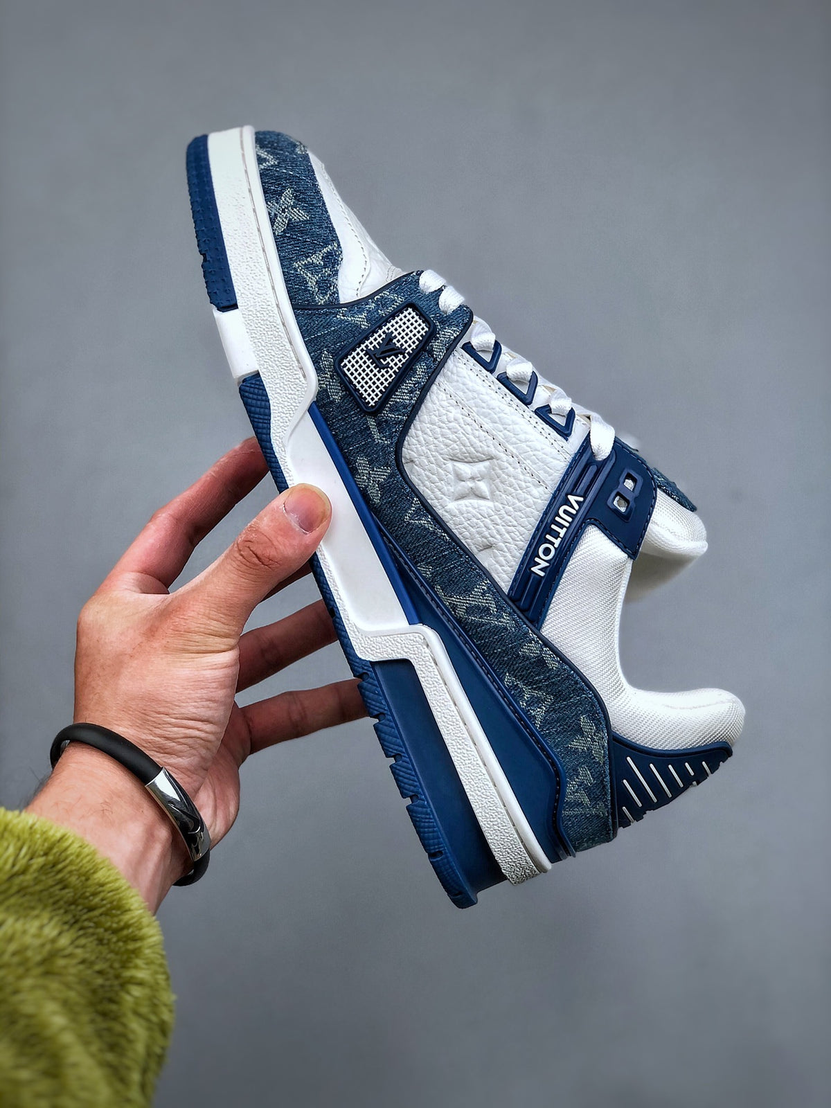 LV Trainer Sneaker 'Monogram Denim Blue'