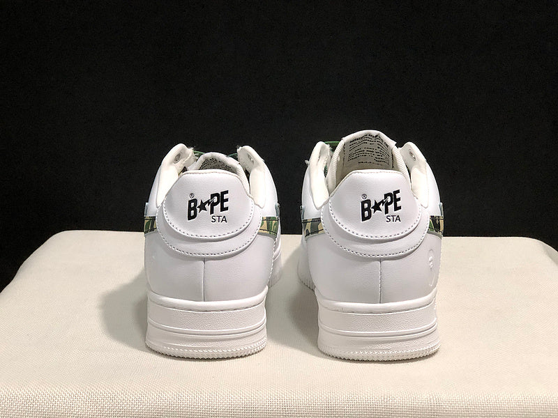 Bapesta Low 'ABC Camo White'