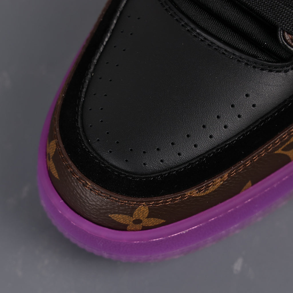 LV Trainer Sneaker 'Monogram Black Purple Yellow'