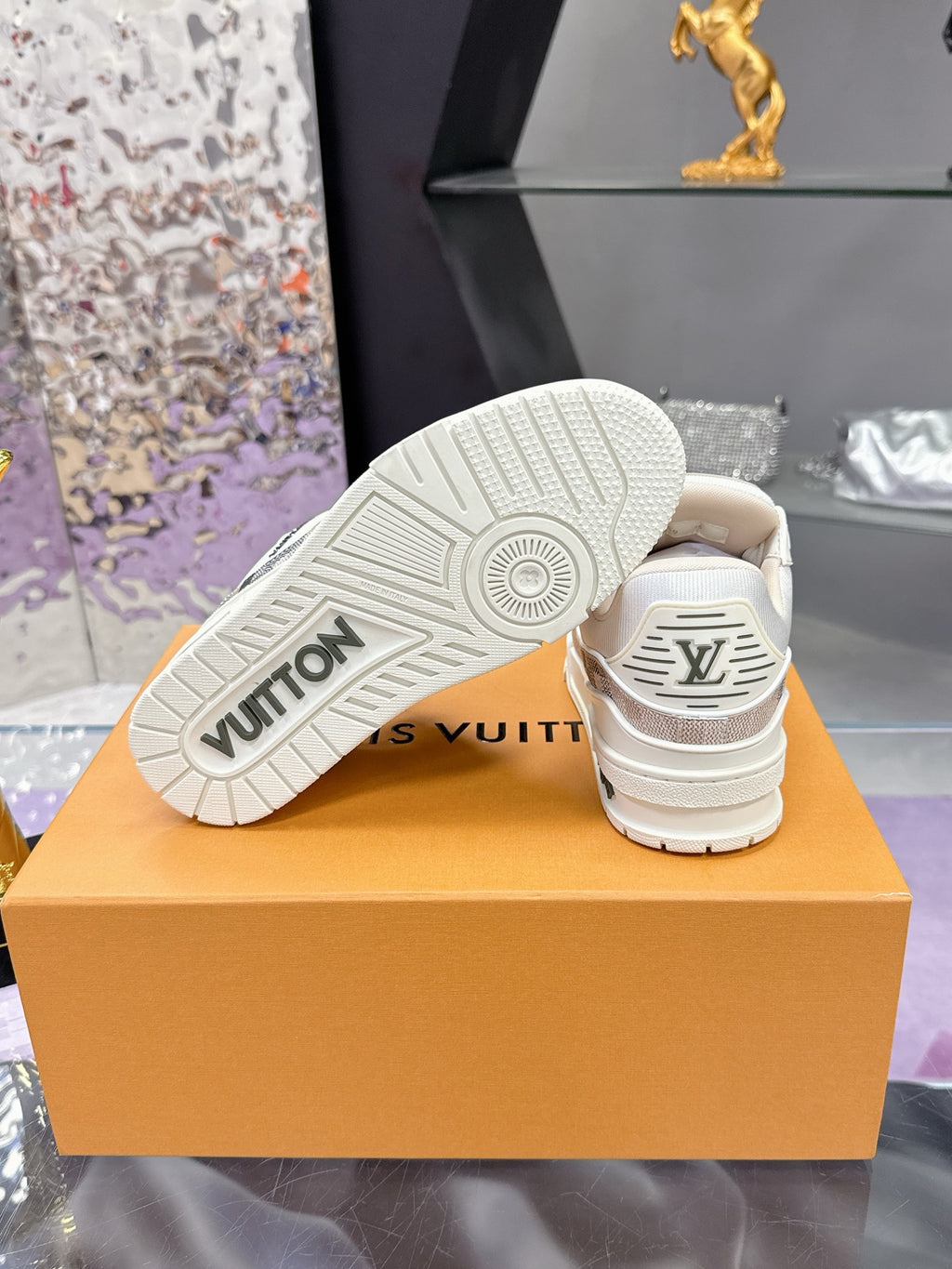 LV Trainer Sneaker 'Damier Pop Beige'