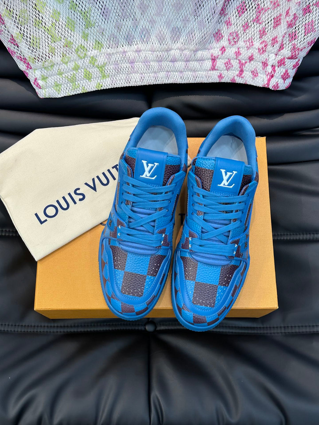 LV Trainer Sneaker 'Damier Pop Blue'