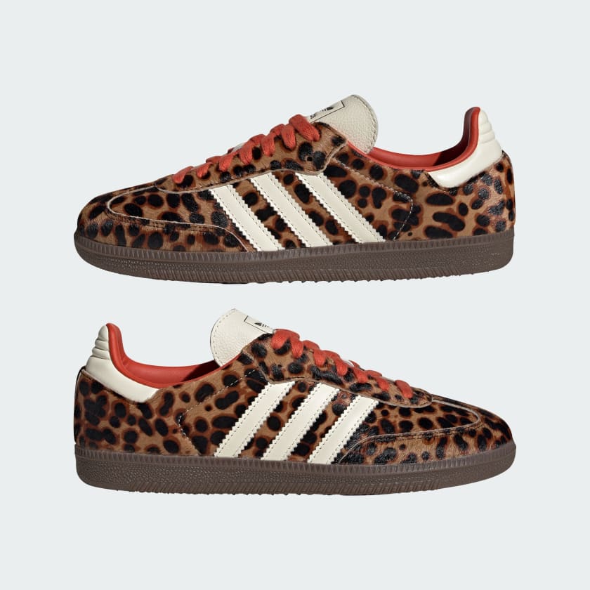Adidas Samba Preloved Red Leopard