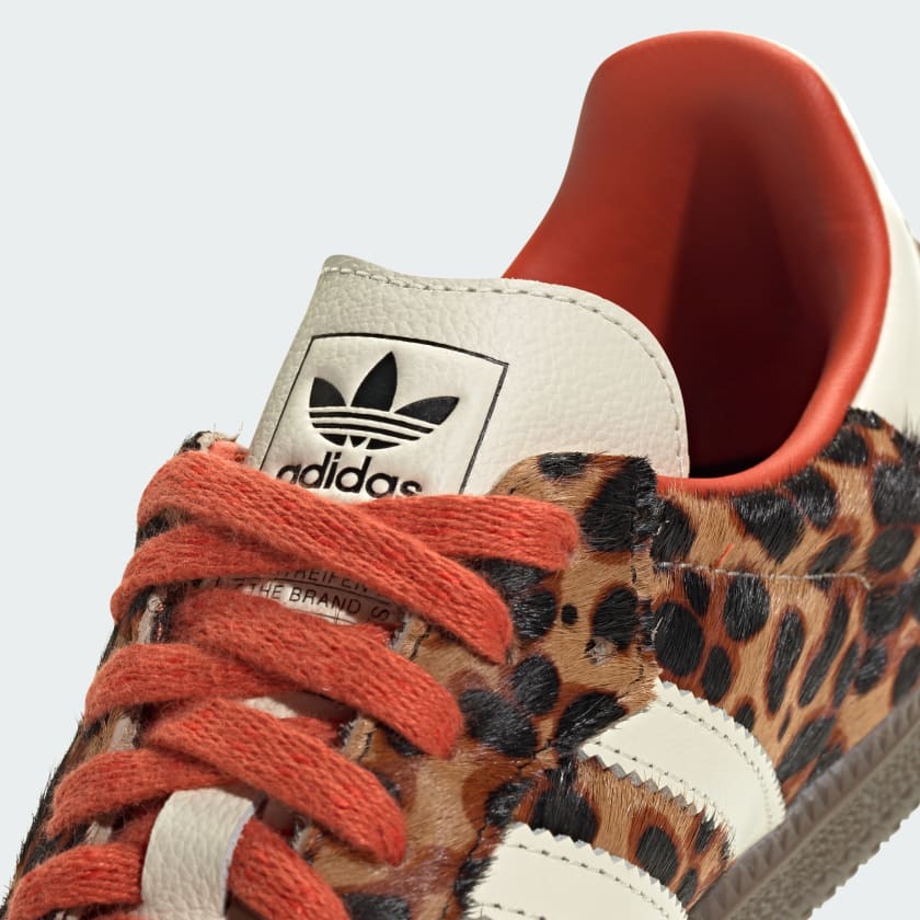 Adidas Samba Preloved Red Leopard