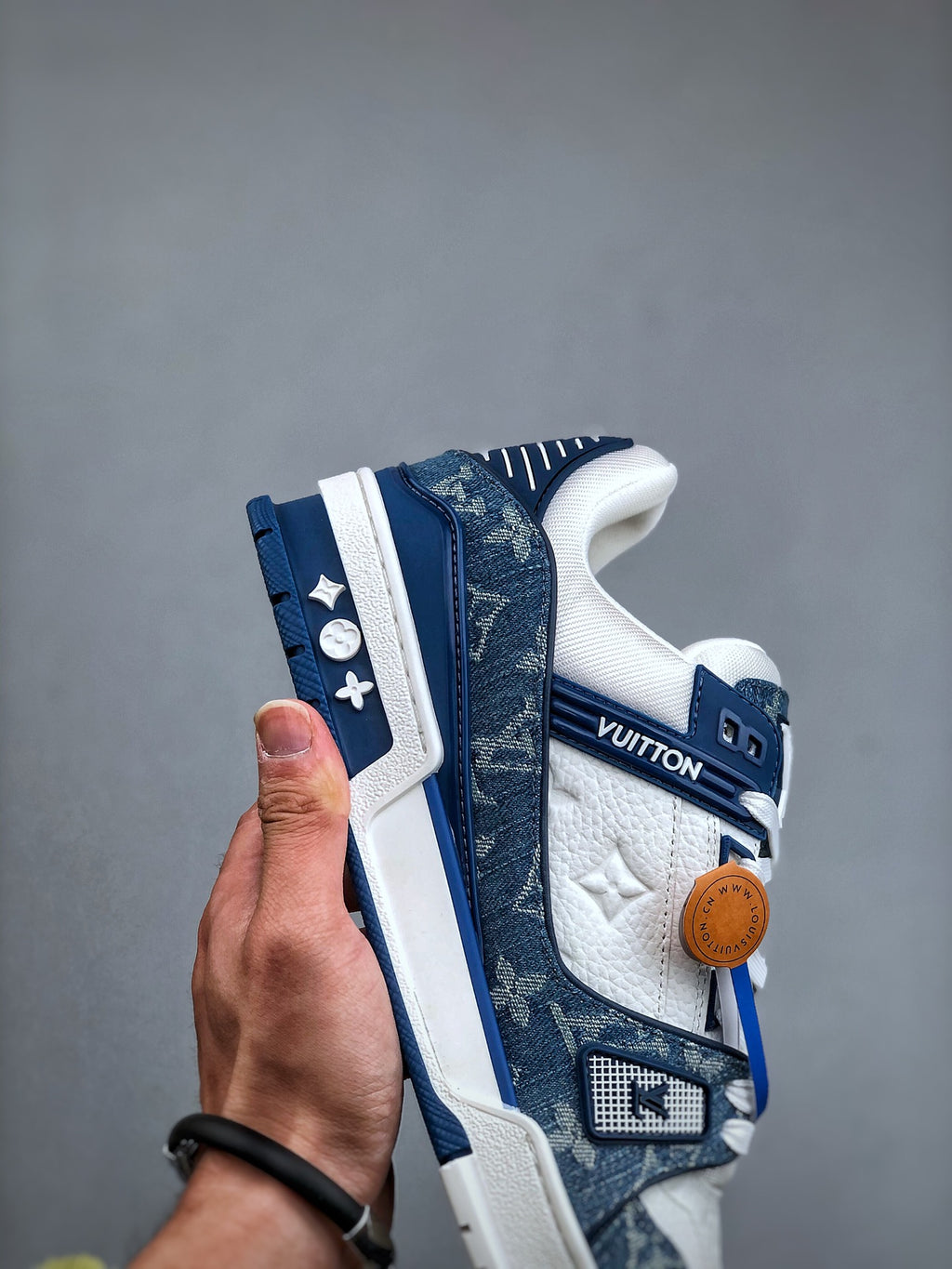 LV Trainer Sneaker 'Monogram Denim Blue'