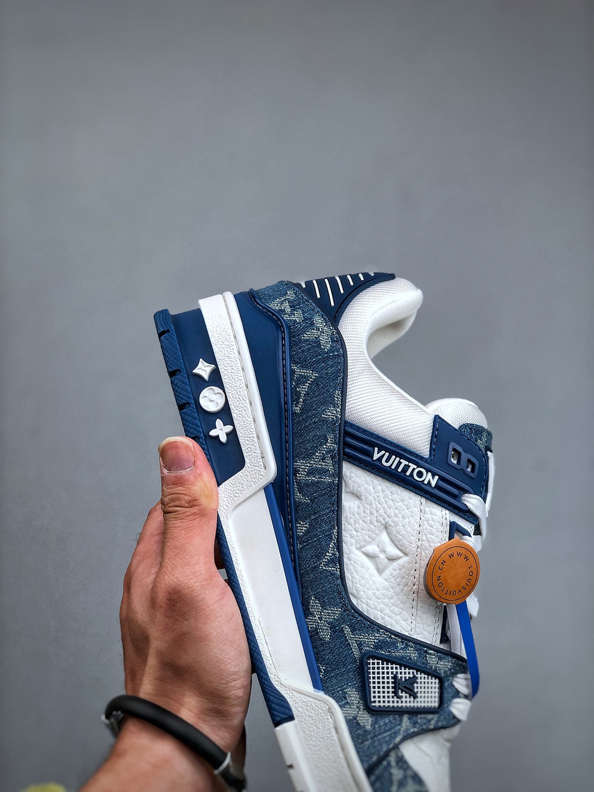 LV Trainer Sneaker 'Monogram Denim Blue'