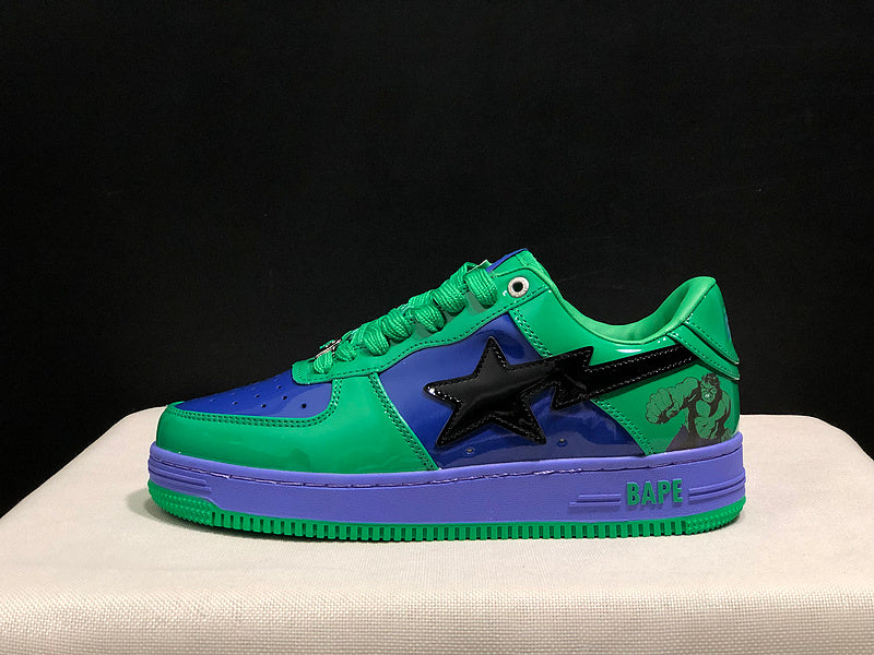 Bapesta Low 'Marvel Hulk'
