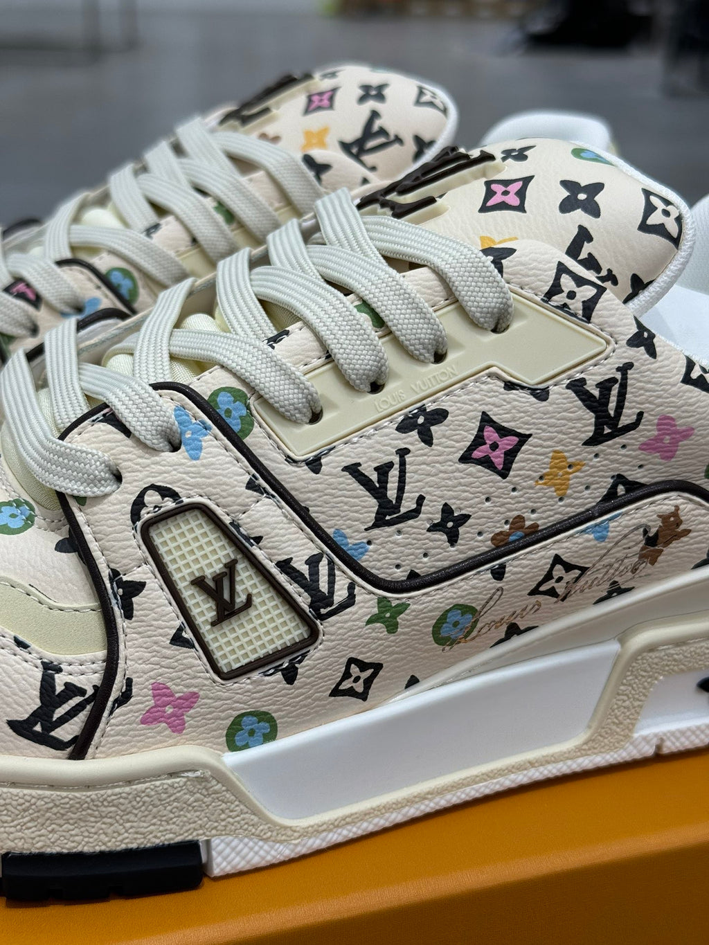 LV Trainer Sneaker 'Monogram Multicolore White'