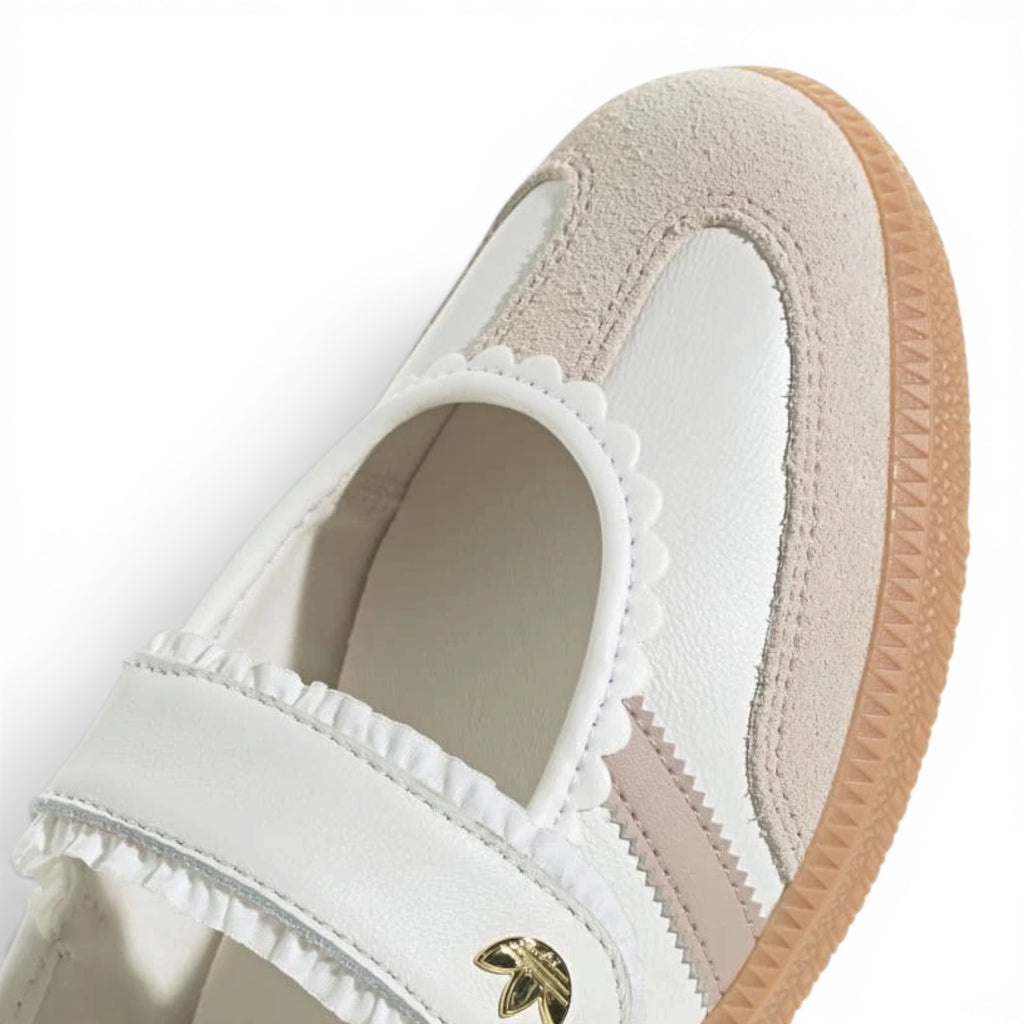 Adidas Mary Jane Frill Pack Ruffle White Cream