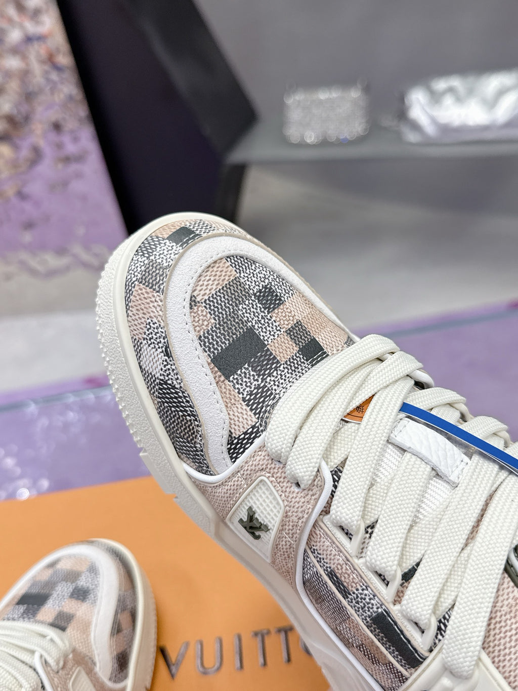 LV Trainer Sneaker 'Damier Pop Beige'