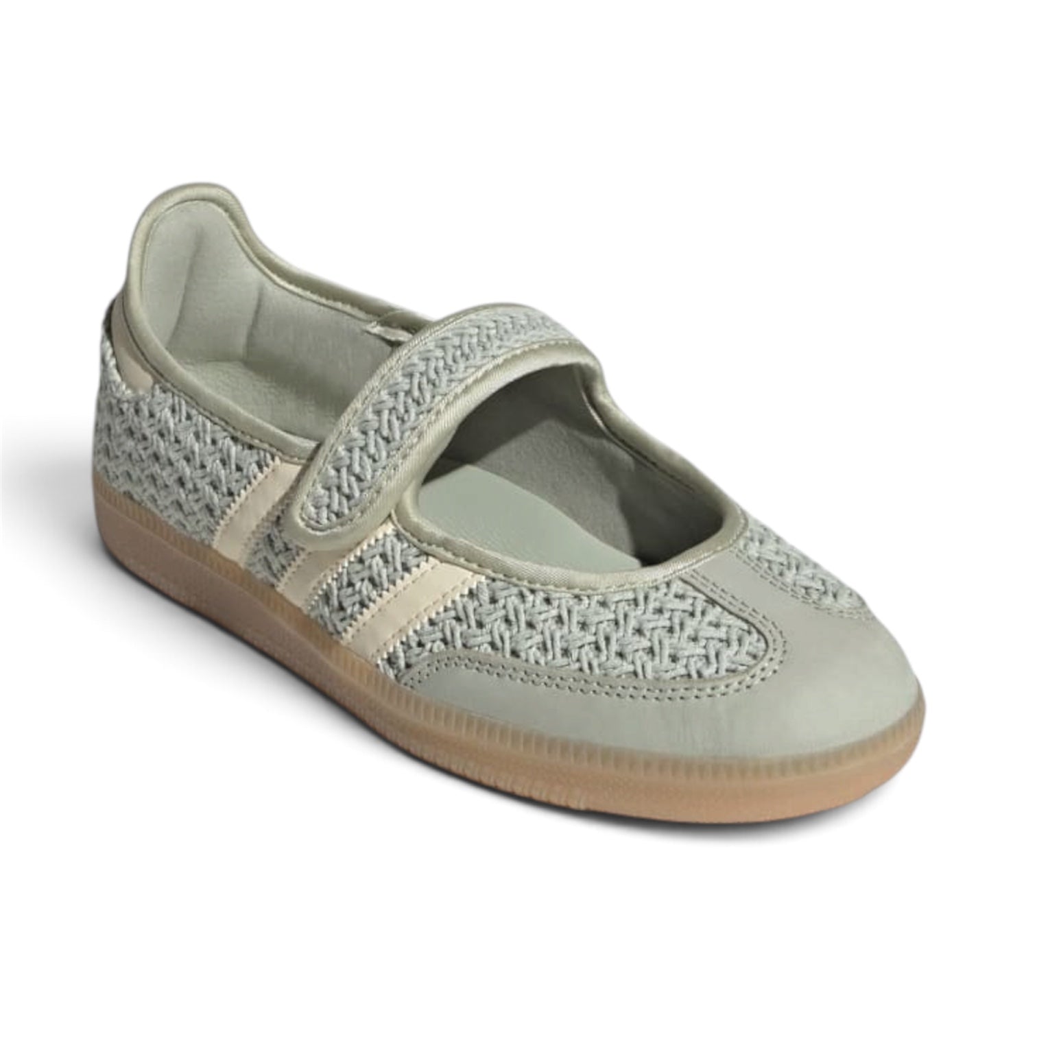 Adidas Mary Jane Woven Halo Green