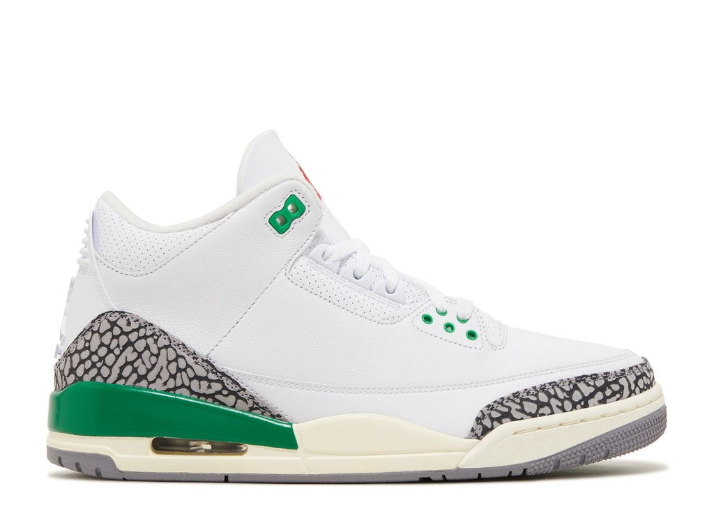 WMNS JORDAN 3 RETRO LUCKY GREEN