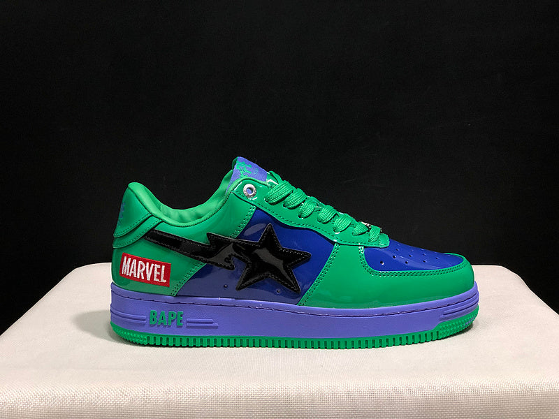 Bapesta Low 'Marvel Hulk'