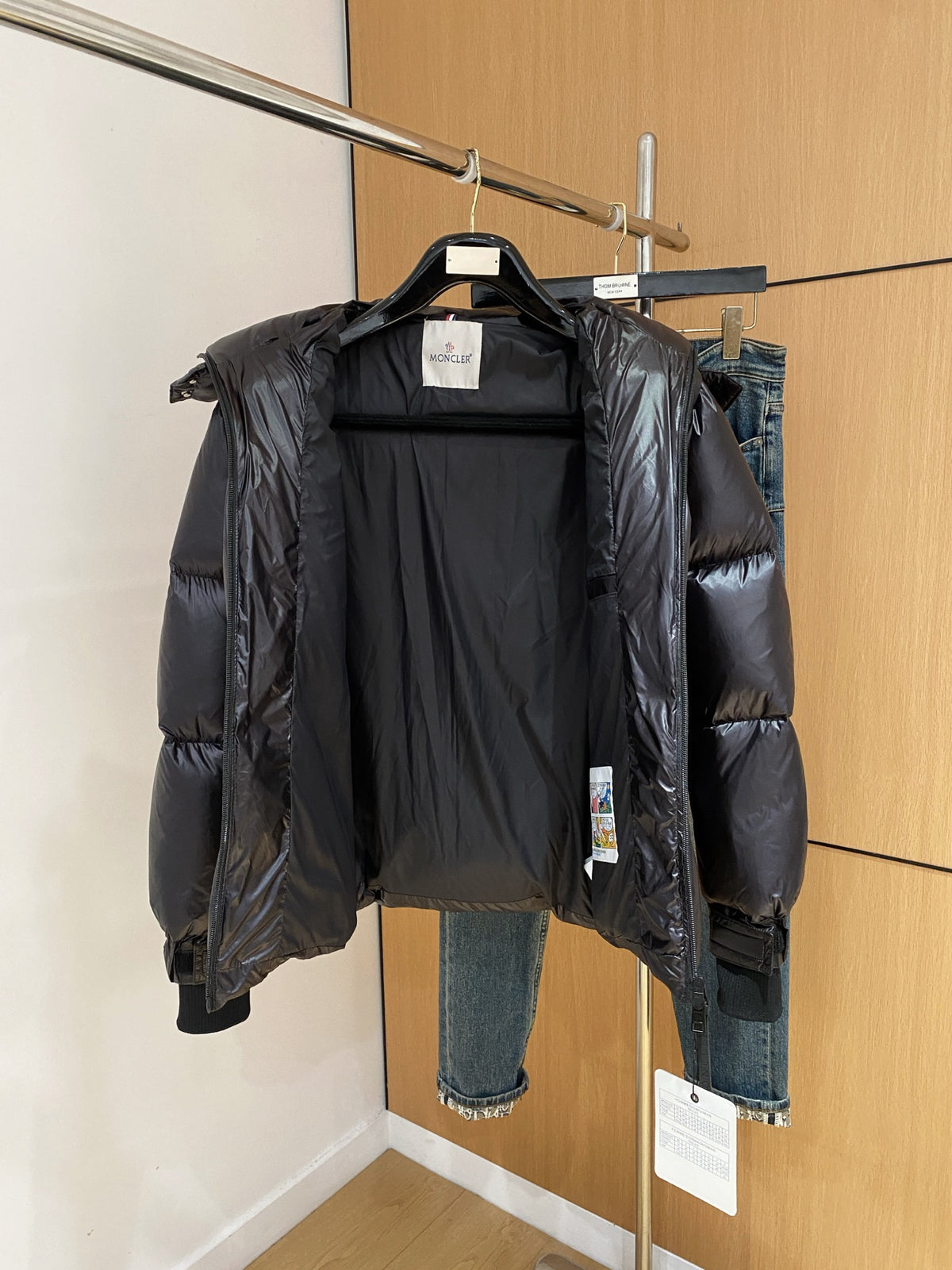 Moncler Grenoble Down Jacket Black