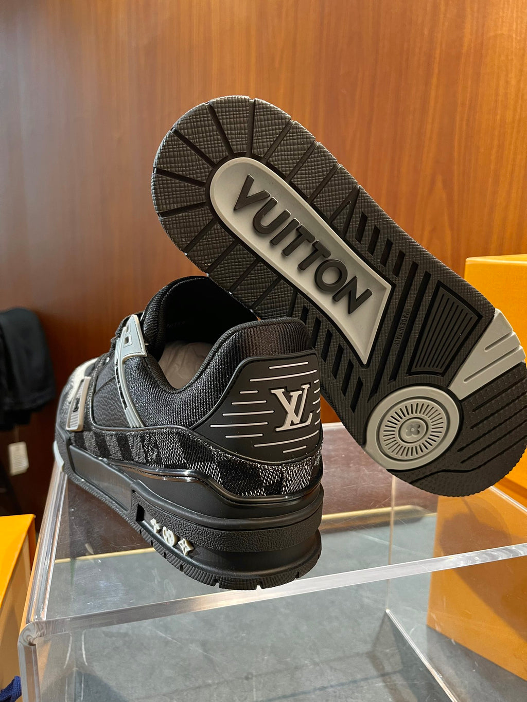 LV Trainer Sneaker 'Damier Black White'