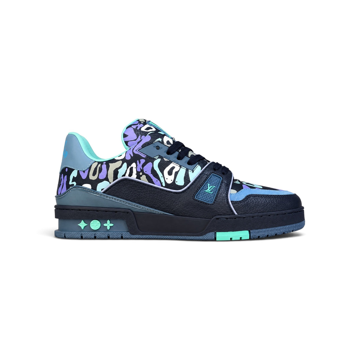 LV Trainer Sneaker 'Monogram Comics Blue'