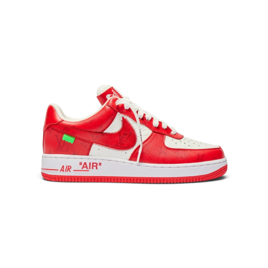 LV x Nike AF1 'White Red'