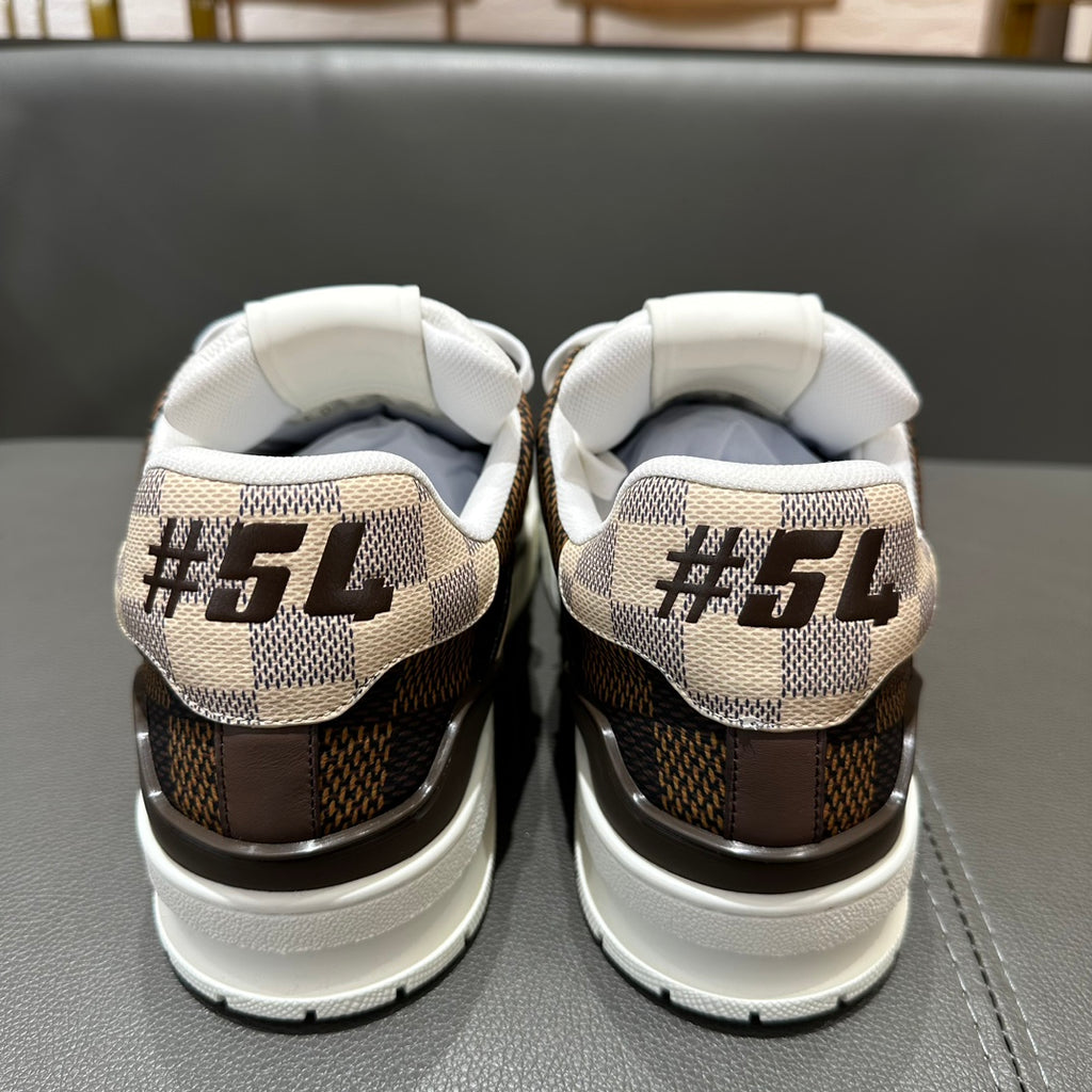 LV Trainer Sneaker 'Damier Ebene Azur'