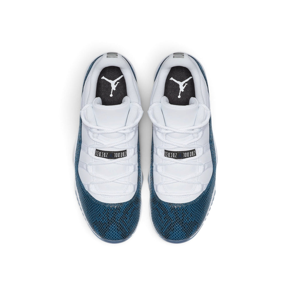 AIR JORDAN 11 LOW “NAVY SNAKESKIN”