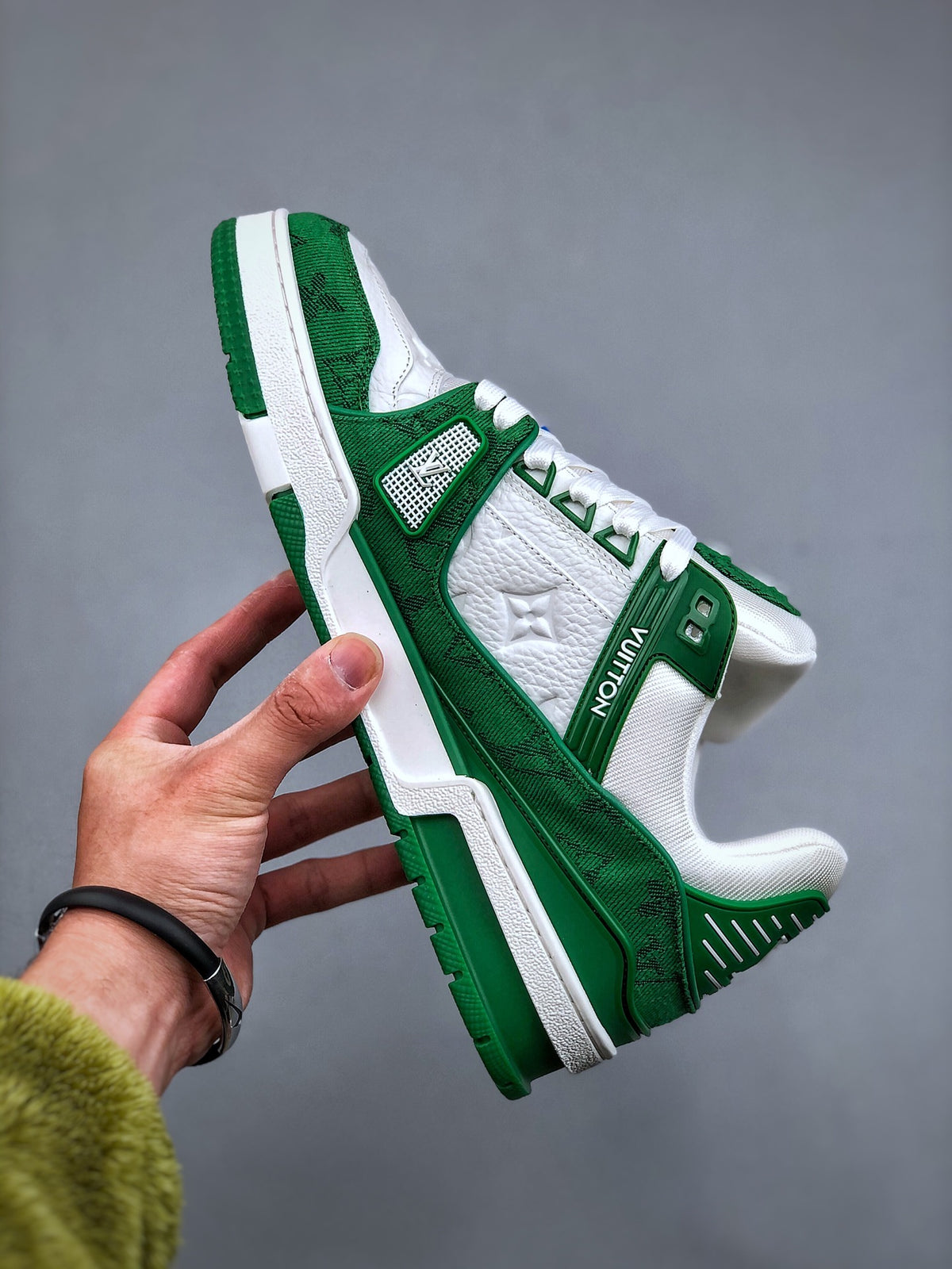 LV Trainer Sneaker 'Monogram Denim Green'