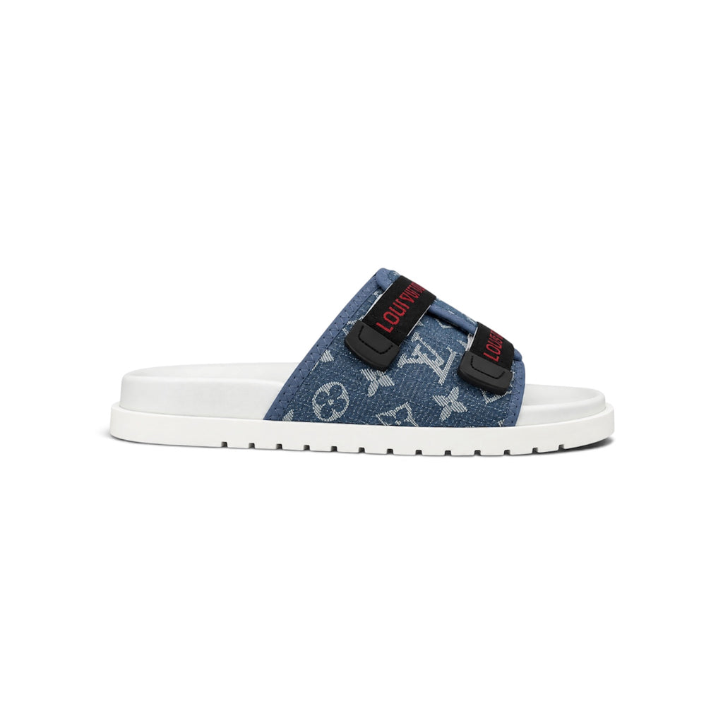 LV Waterfront Mule 'Monogram Denim'