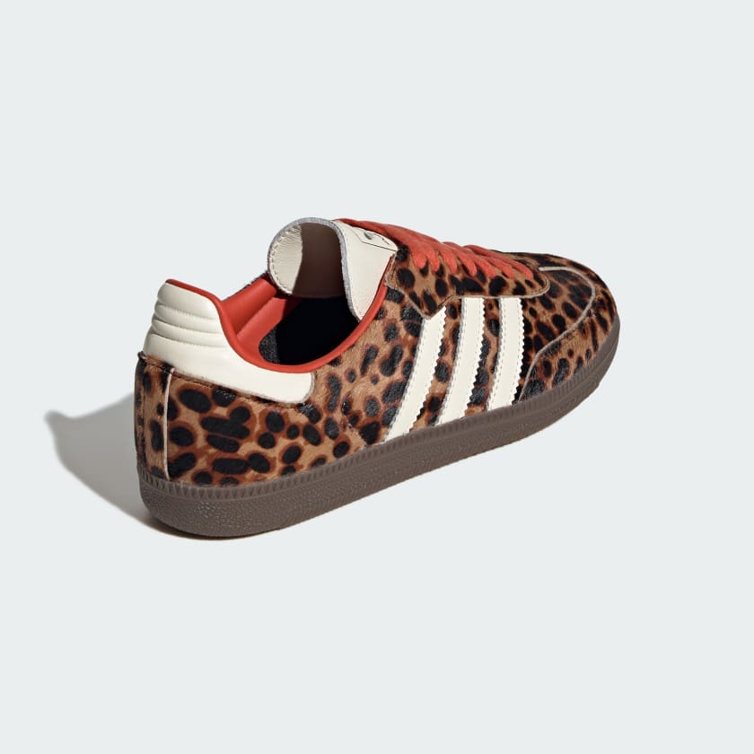 Adidas Samba Preloved Red Leopard