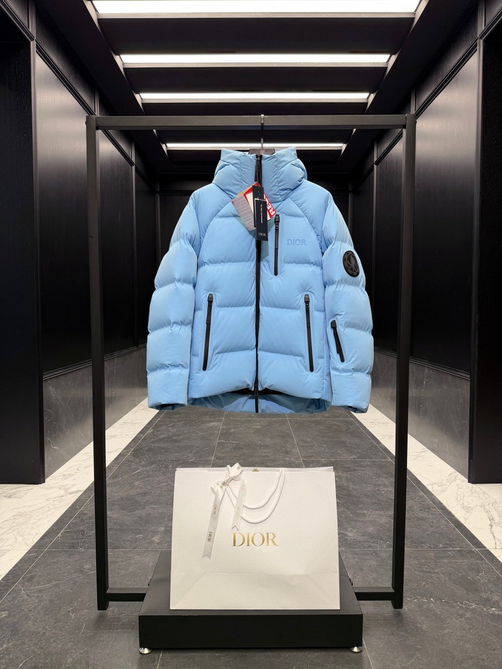 Dior Ski Capsule Hooded Down Jacket