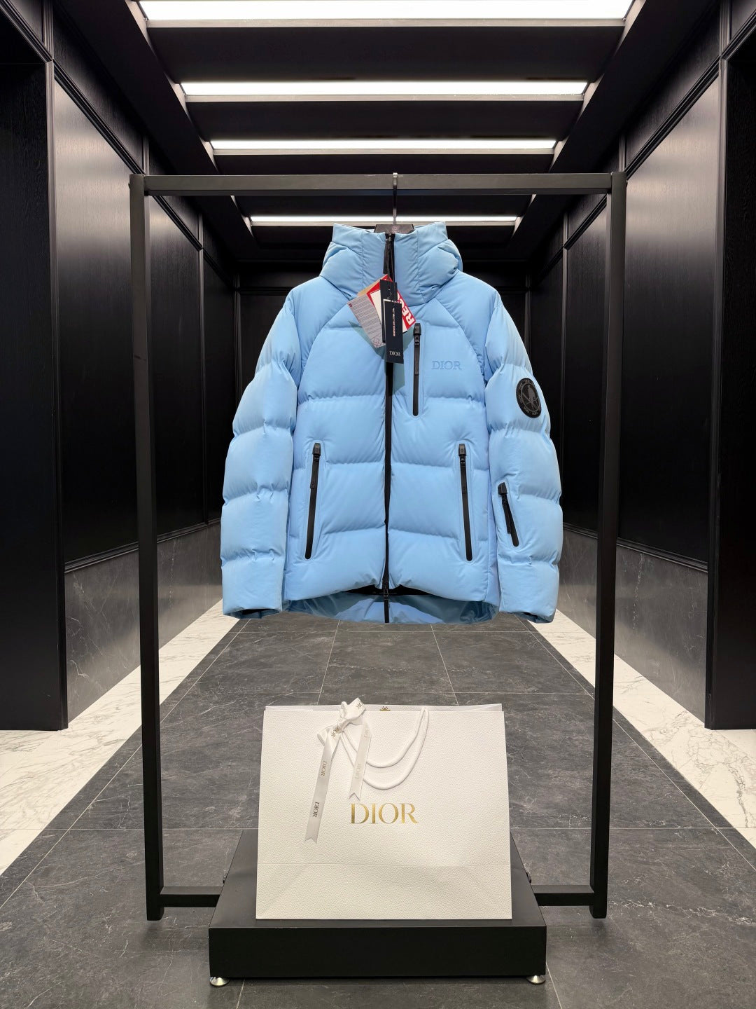 Dior Ski Capsule Hooded Down Jacket