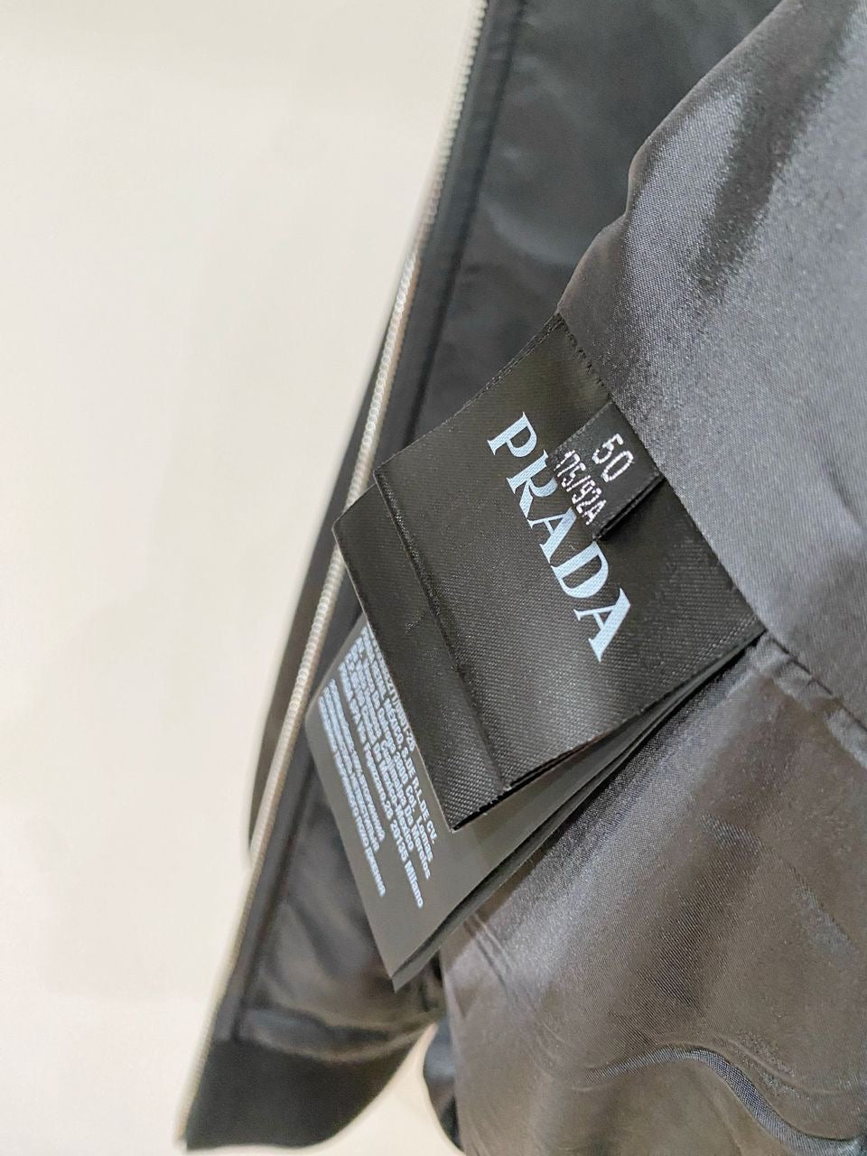 Prada Re-Nylon Bomber Jacket Black