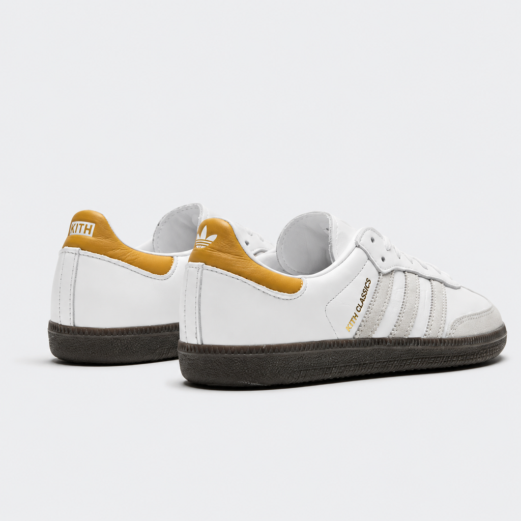 Kith Classics x  Samba - White/Wheat