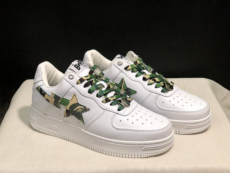 Bapesta Low 'ABC Camo White'