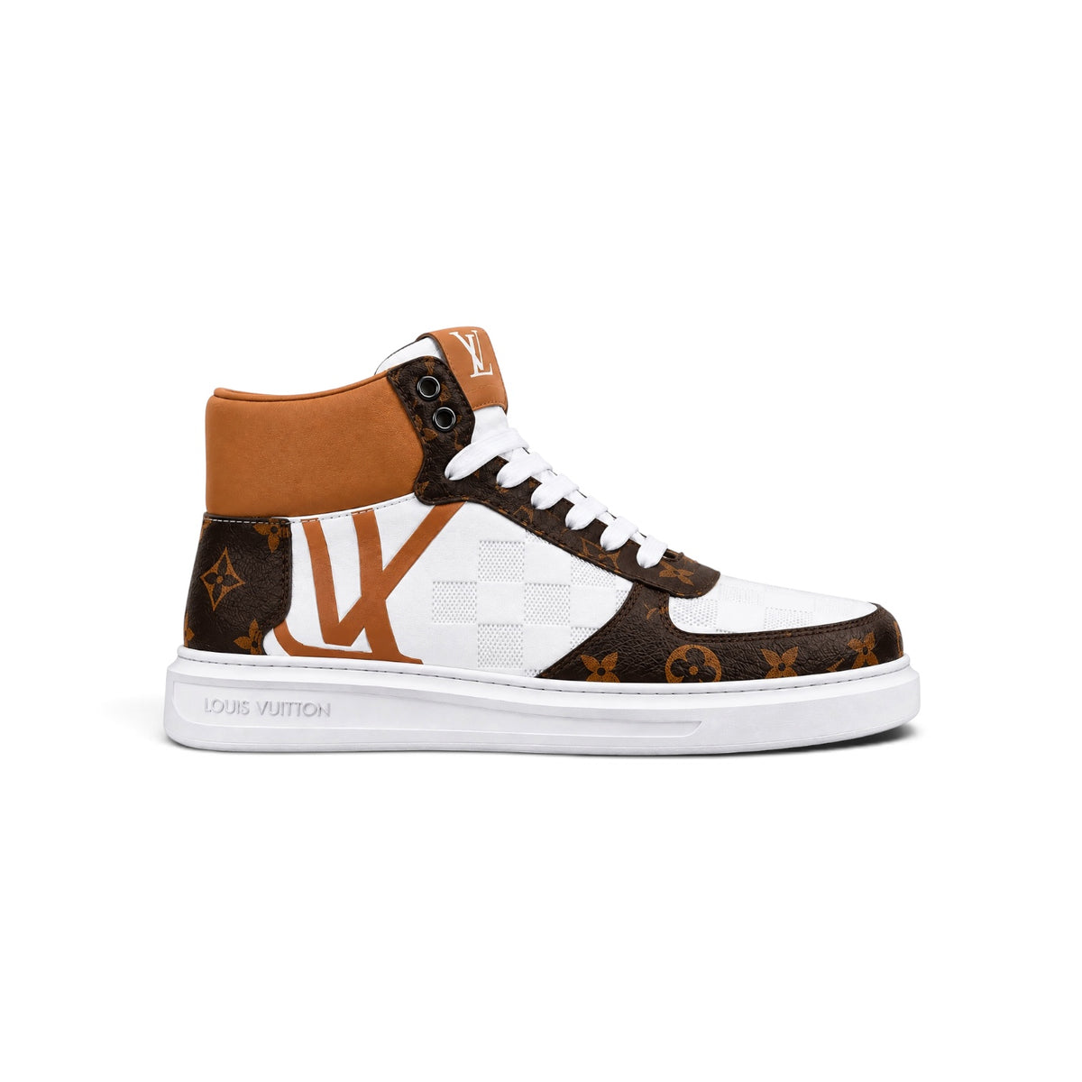 LV Rivoli Boot 'Monogram White Tan'