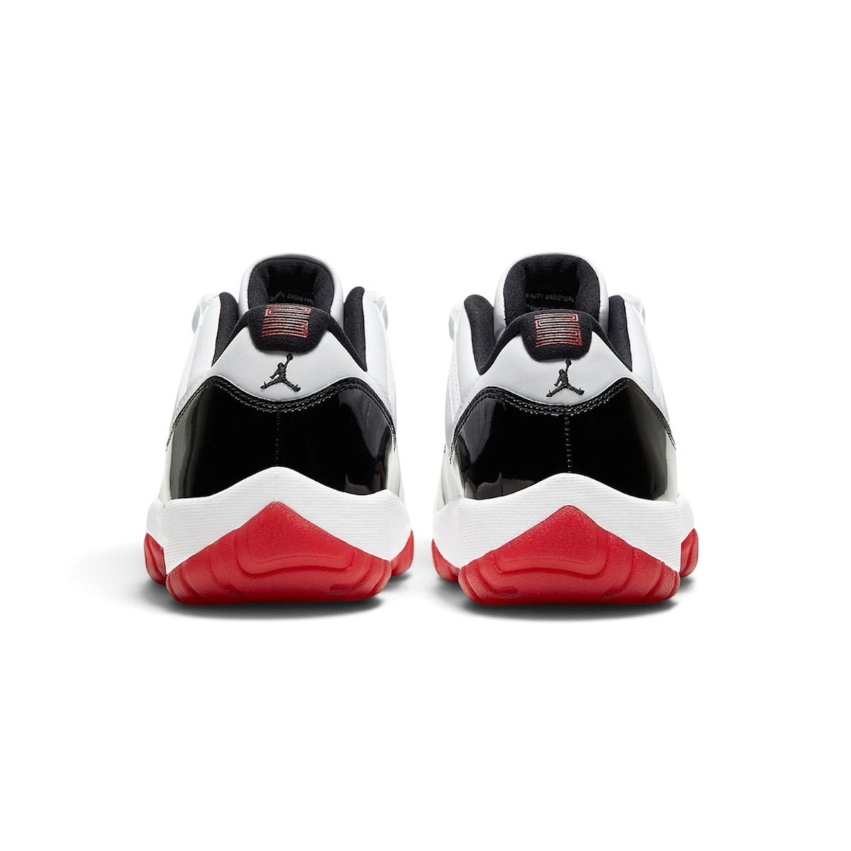 AIR JORDAN 11 RETRO LOW WHITE/BLACK-TRUE RED